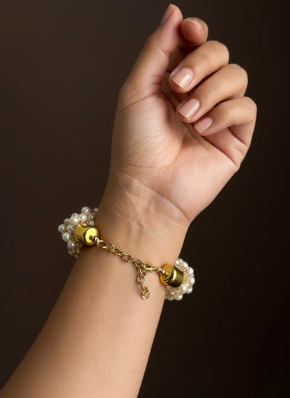 Rosalie Pearl Handmade Bracelet