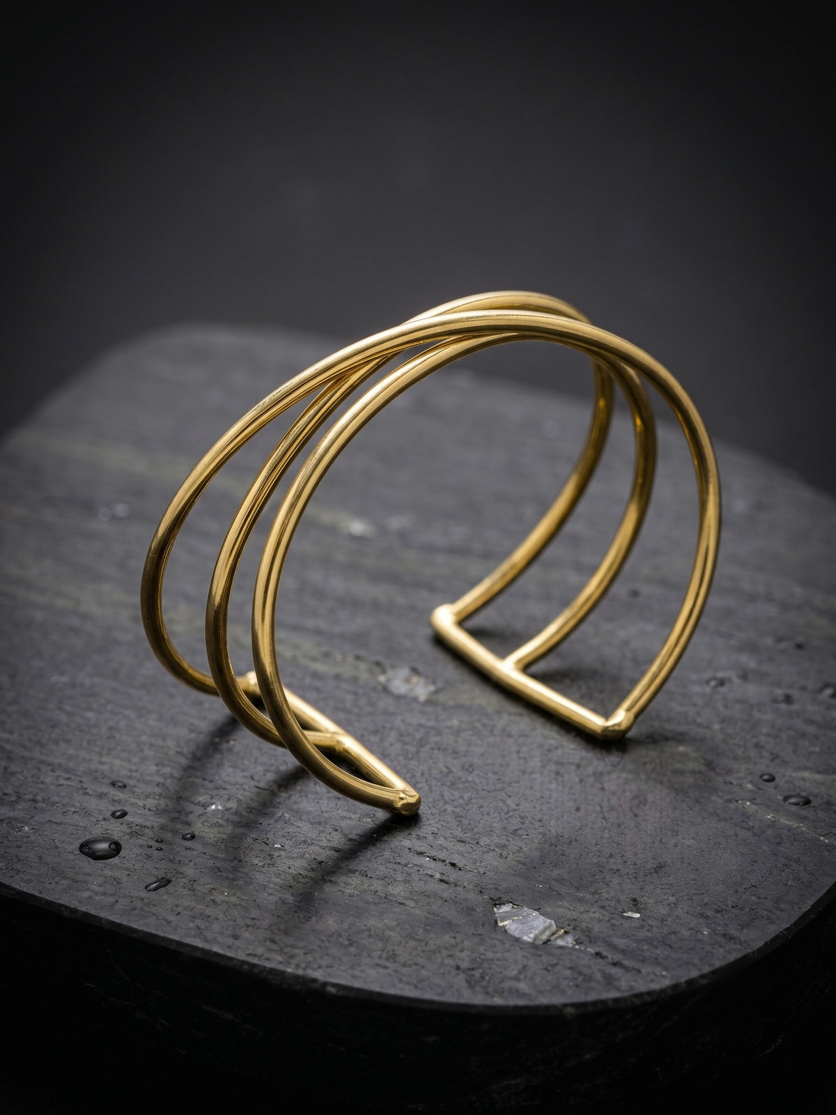Boho Breeze Handmade Brass Cuff Bracelet