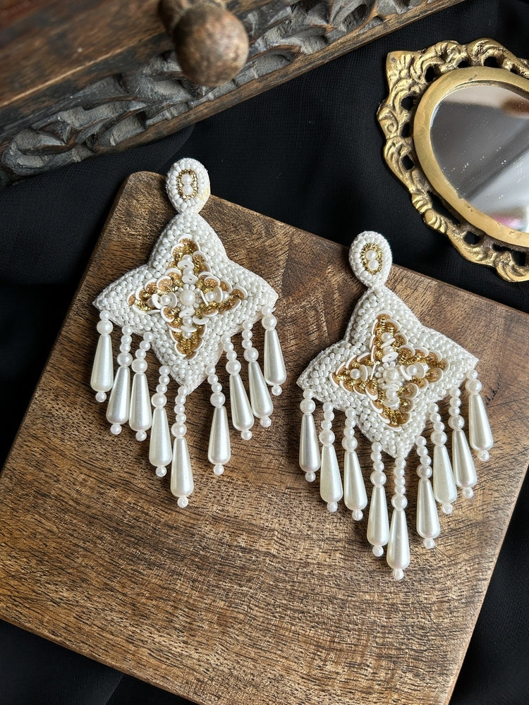 Sahiba Handmade Beaded Earrings
