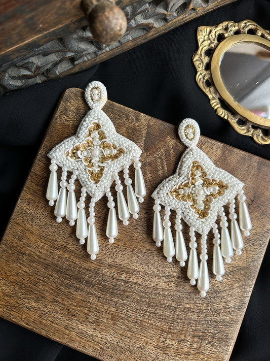 Sahiba Handmade Beaded Earrings